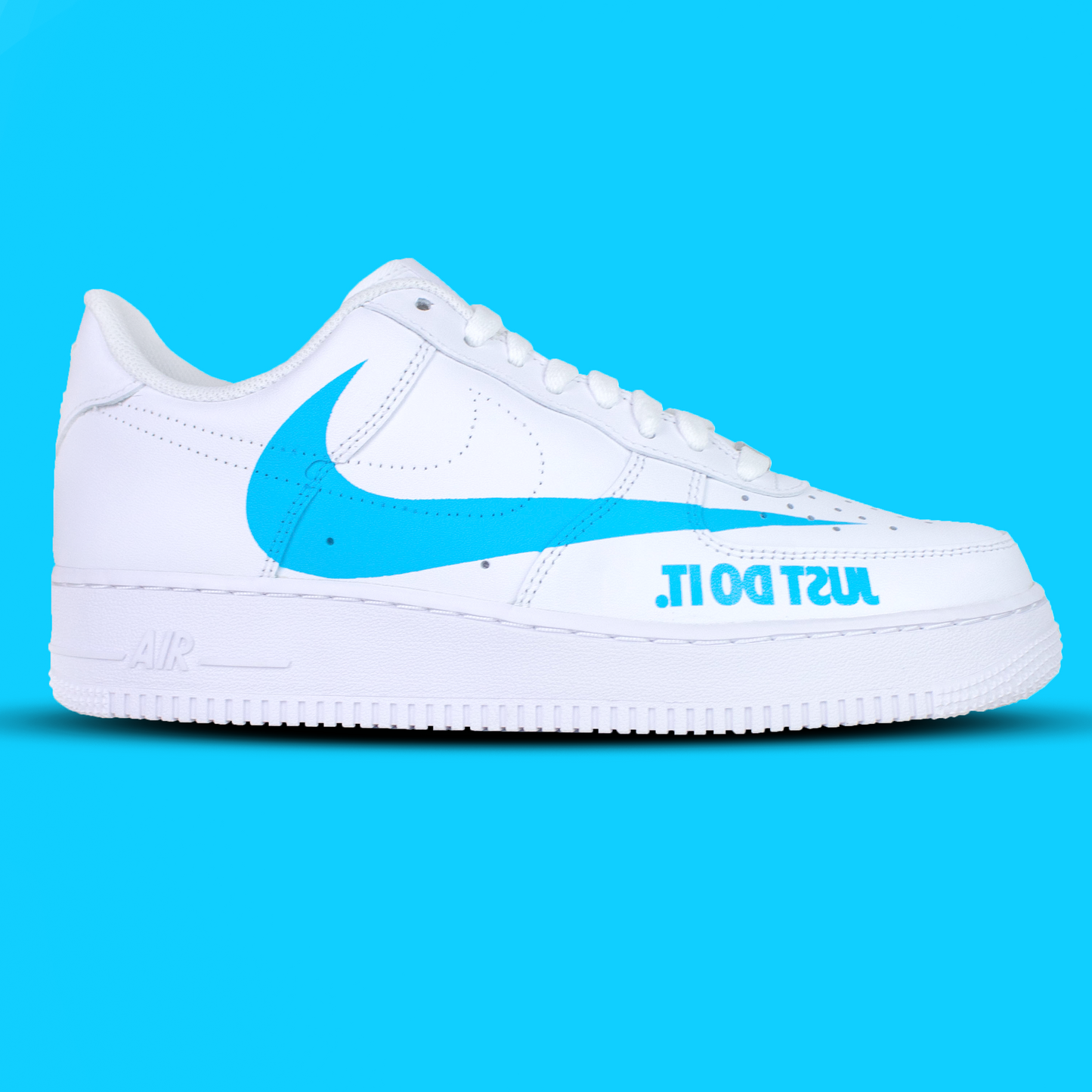 Custom Air Force 1 - Reverse Sky Blue