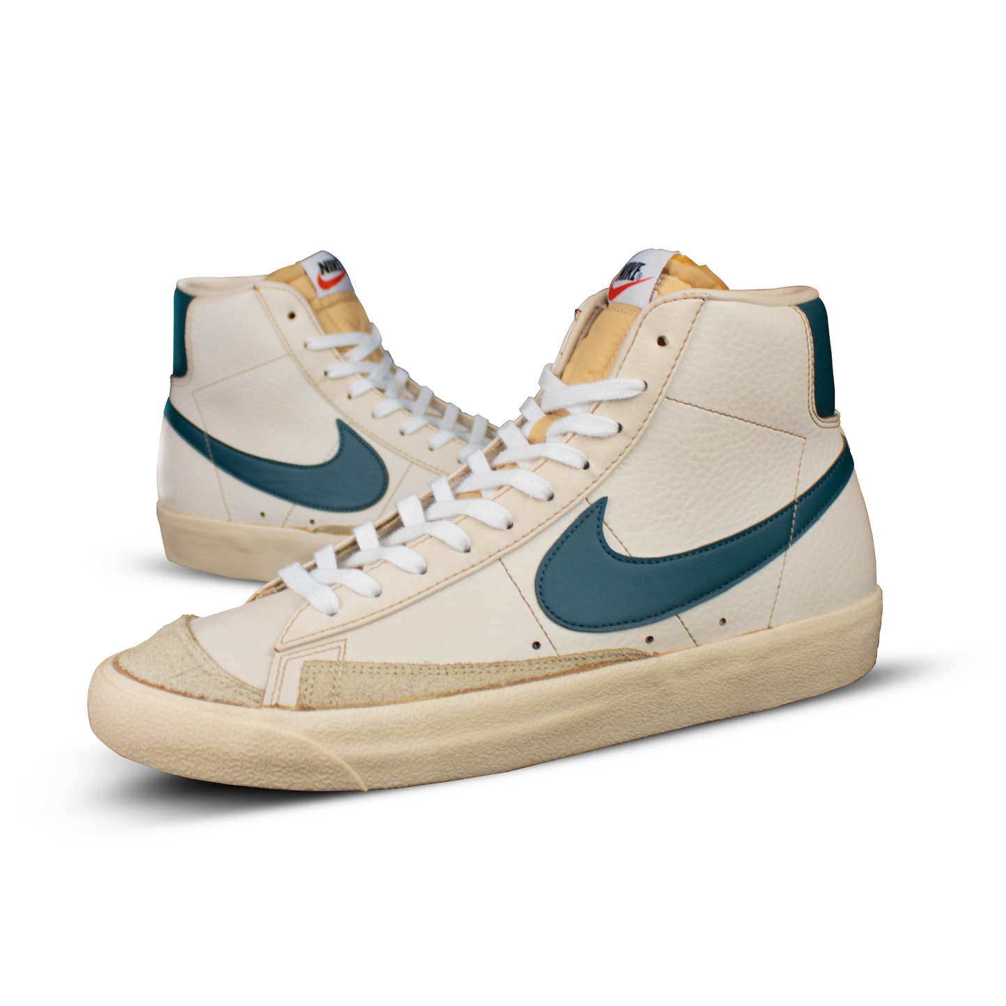 Coffee Dipped Nike Blazers